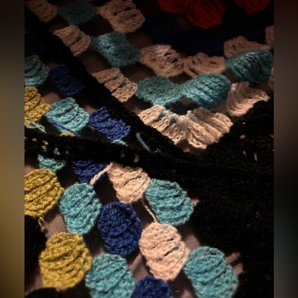 POL granny square full length Crochet Cardigan - Picture 5 of 8